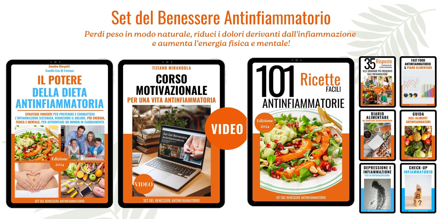 Set Del Benessere Antinfiammatorio